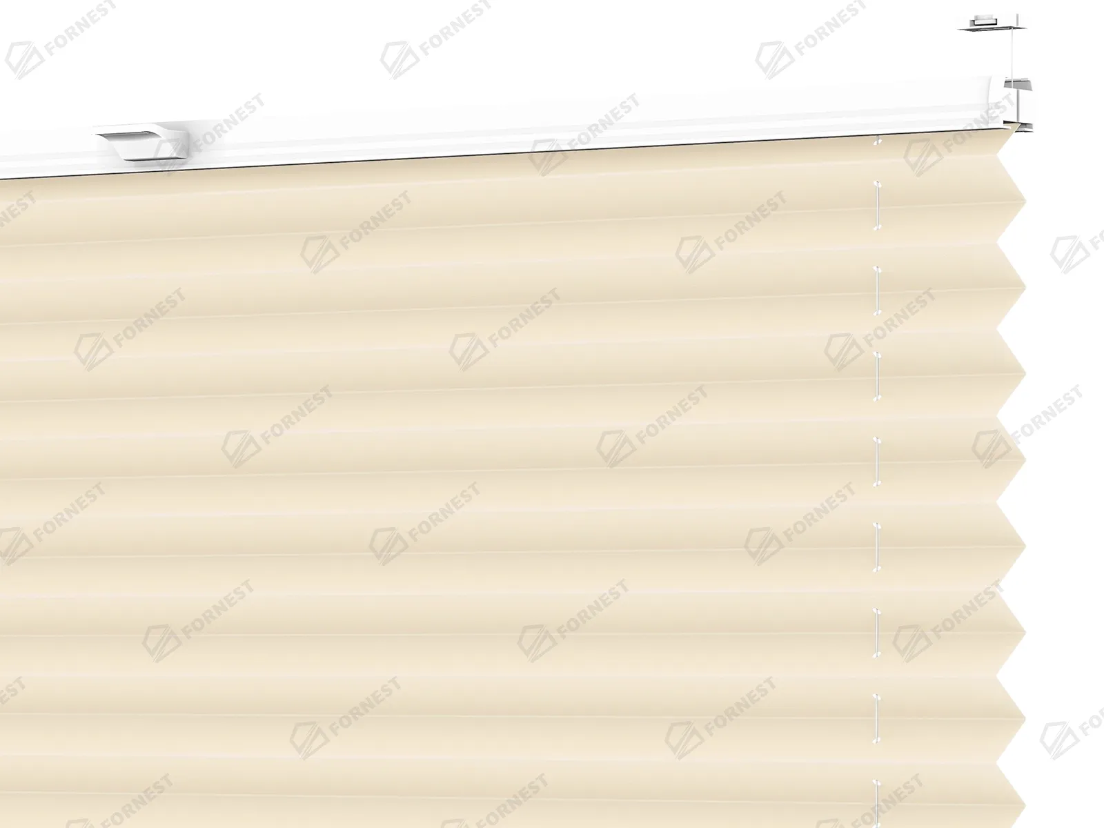 Plisé rolety LUX - látka Almond 11063 - PEARL