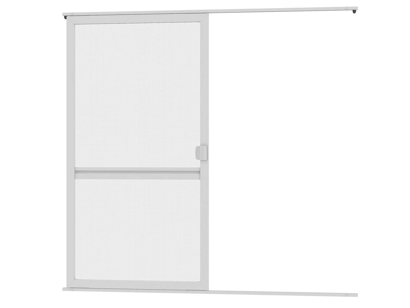 Sieťky na DVERE- posuvné - bežné farby - s priečkou