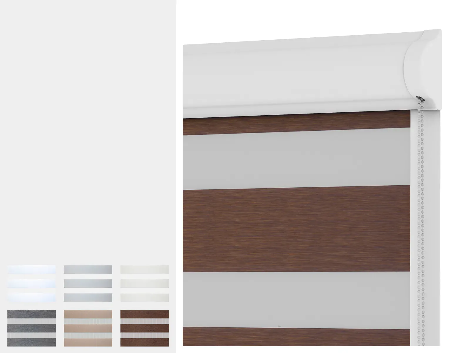 Roleta SWING - deň a noc - látka EXCLUSIVE