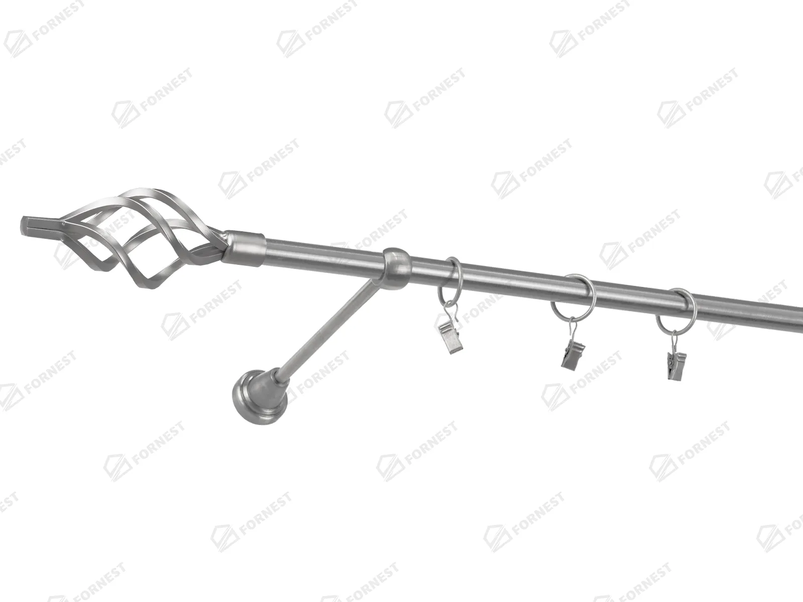 Garniža 16mm - 1rad - GUĽA AZUR - satin