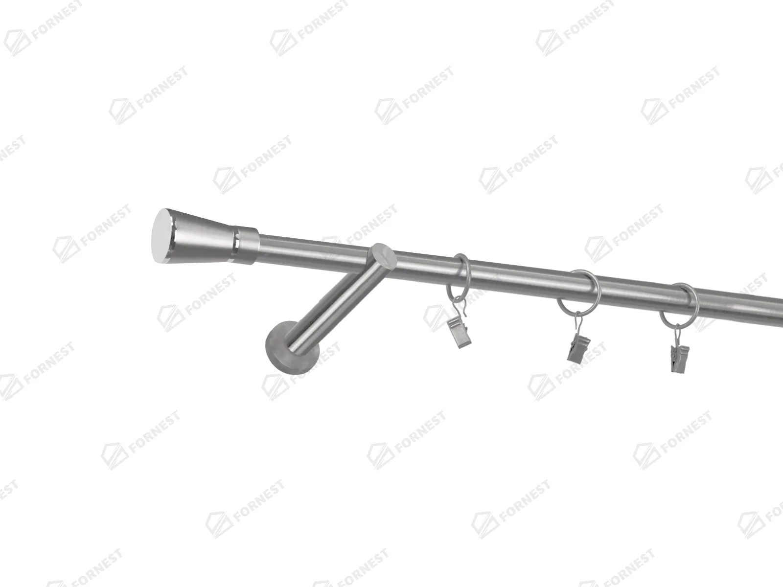 Garniža 19mm - 1rad - RIMINY - satin