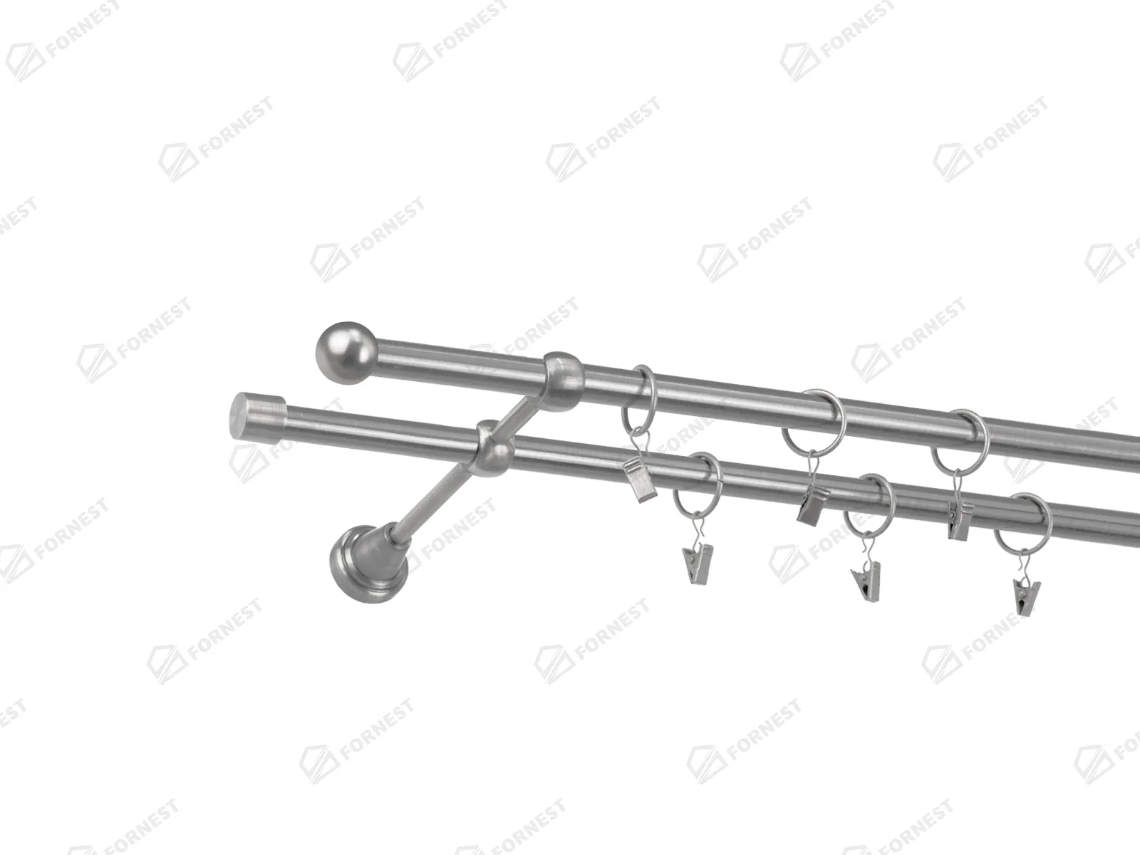 Garniža 16x16mm - 2rady - BOLOGNA - satin