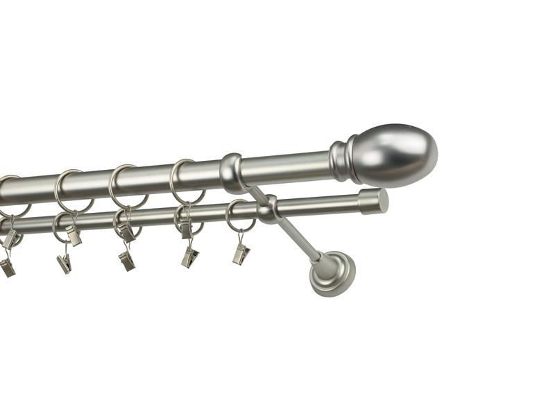 Garniža 25x16mm - 2rady - BELUNO - satin