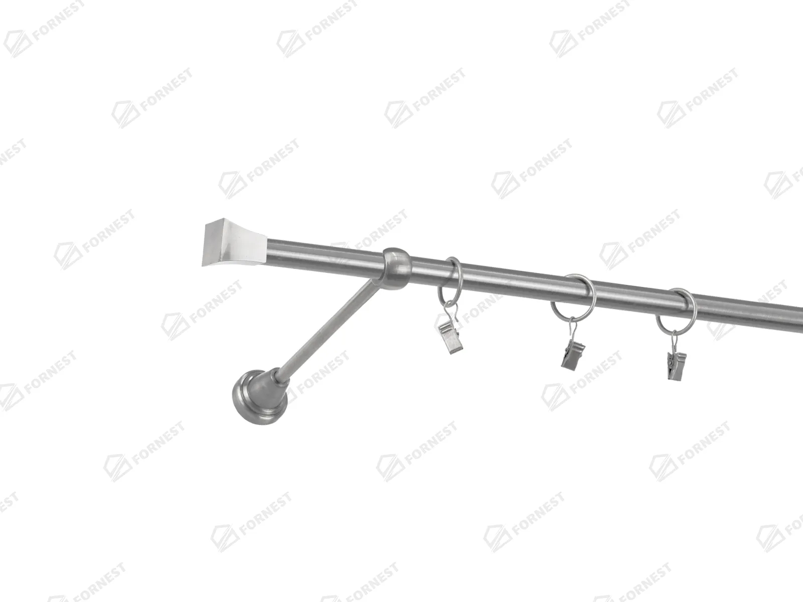 Garniža 16mm - 1rad - PLUTON - satin