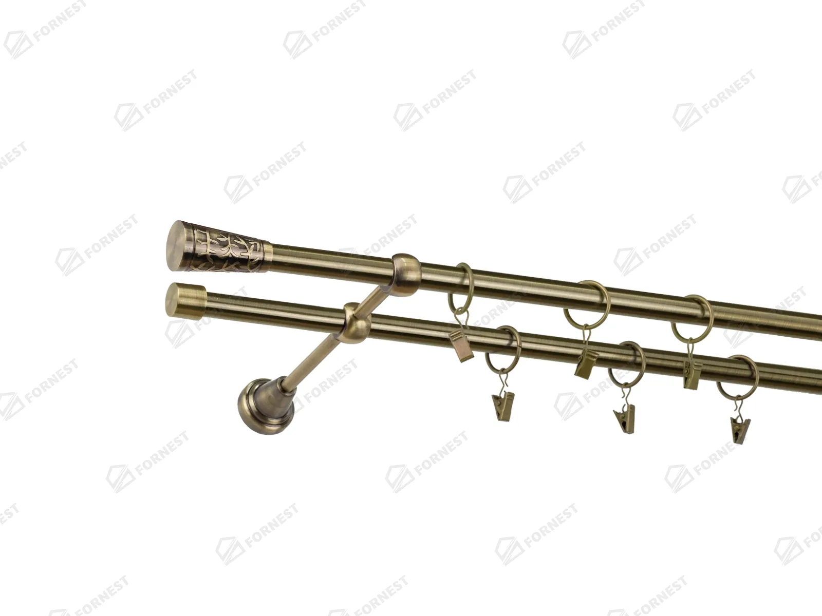 Garniža 16x16mm - 2rady - SEVILLA - antik