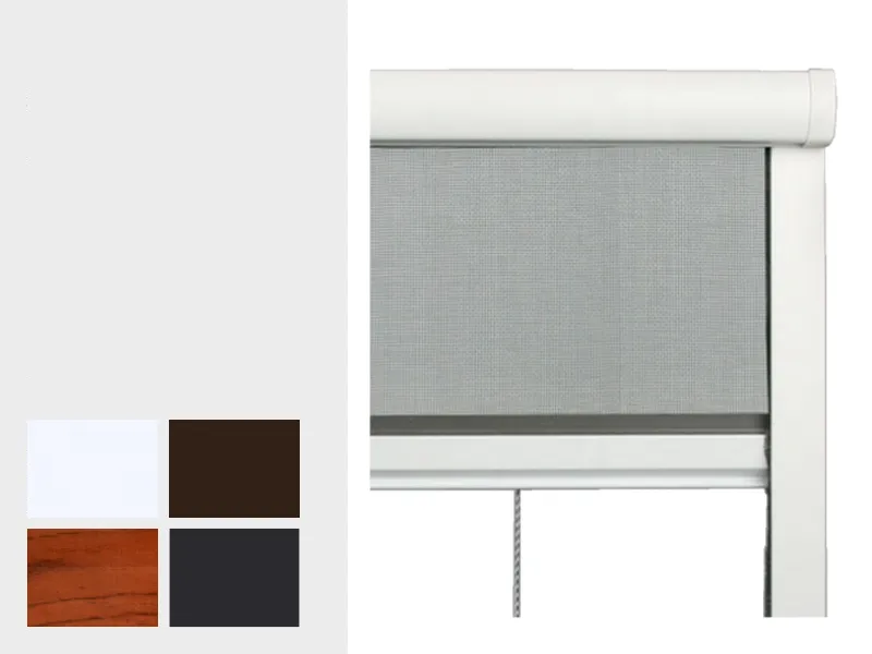 Sieťky na OKNO - rolovacie - bežné odtiene