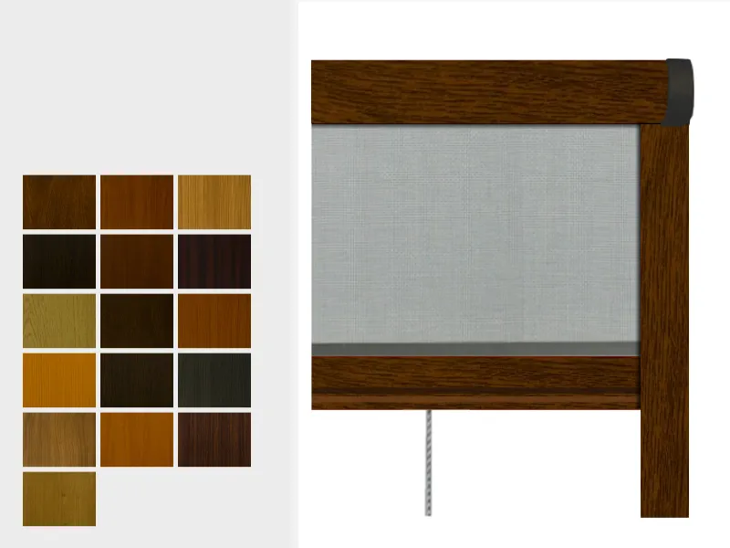 Sieťky na STREŠNÉ OKNO - rolovanie z hora - renolit