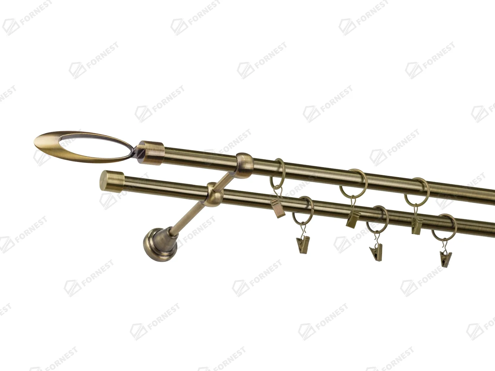 Garniža 16x16mm - 2rady - VENEZIA - antik