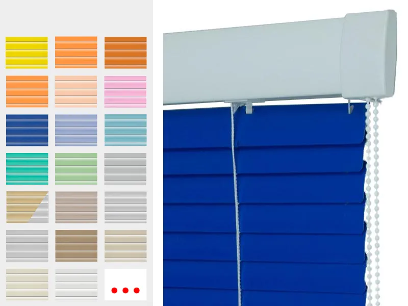 Žalúzie na okná ISSO 2 - 25mm - bežné odtiene