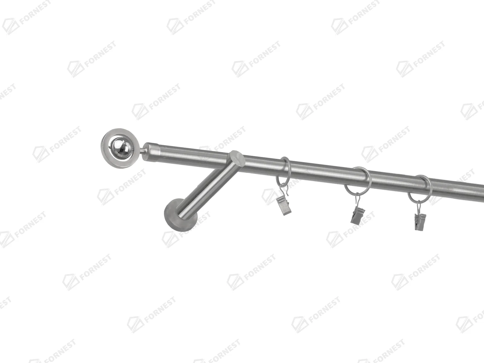 Garniža 19mm - 1rad - JUPITER - satin