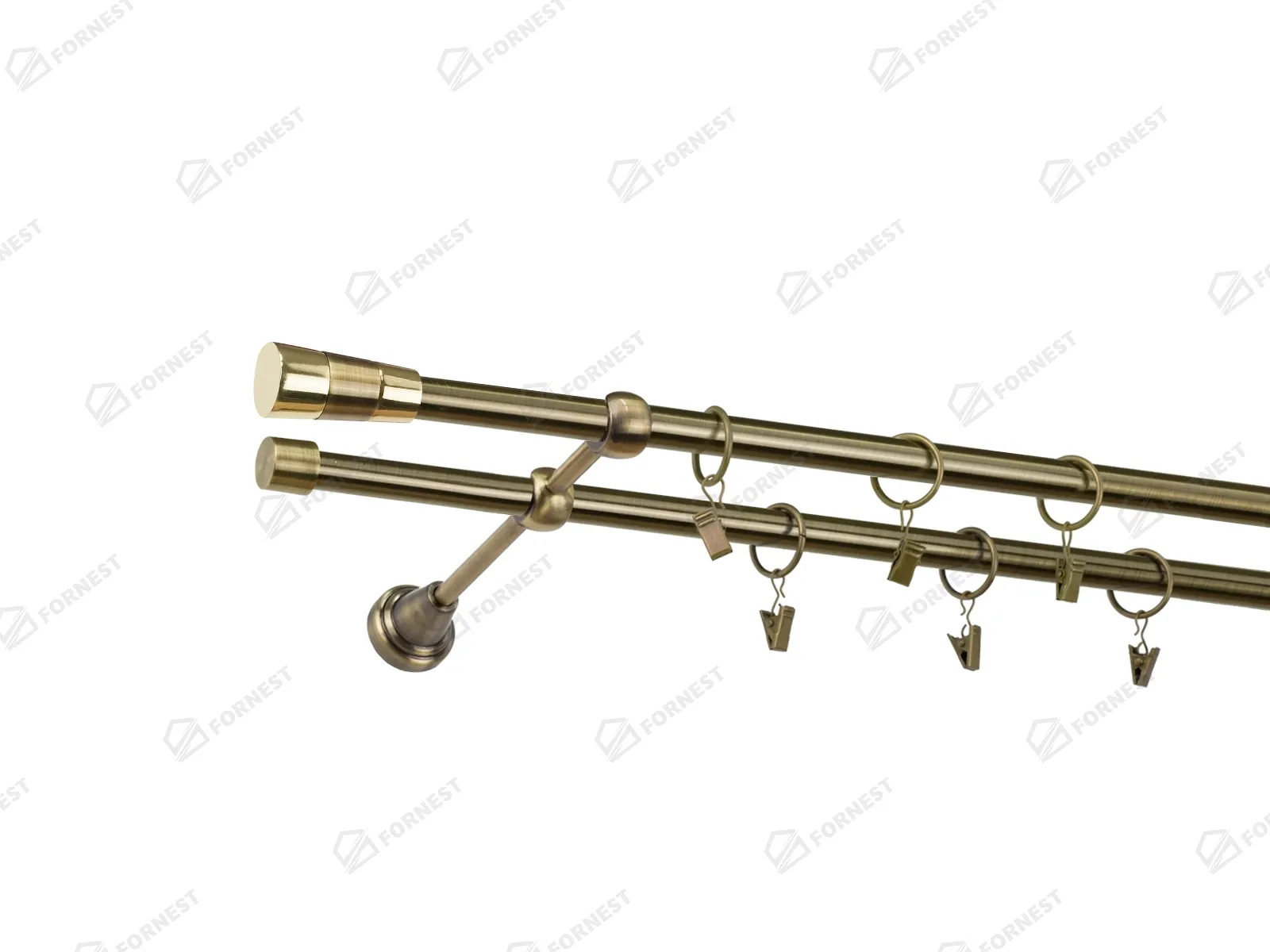 Garniža 16x16mm - 2rady - VOLEO - antik