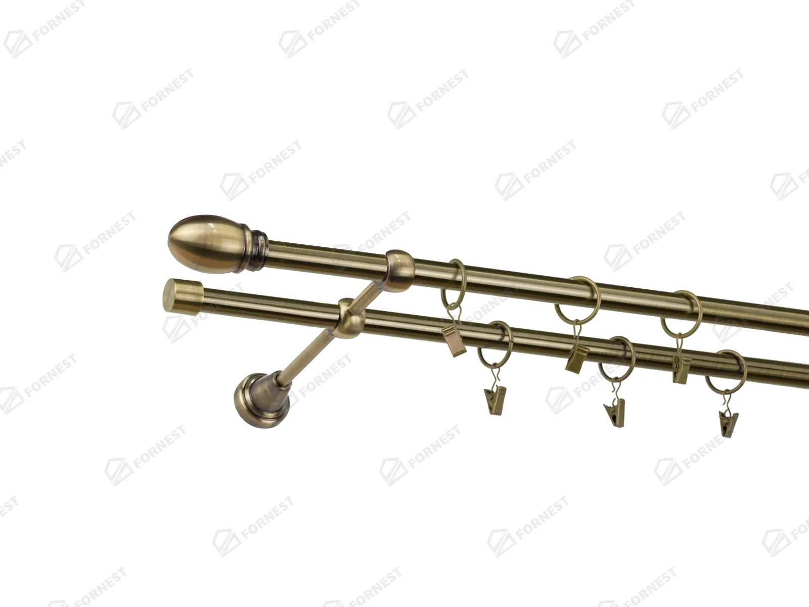 Garniža 16x16mm - 2rady - BELUNO - antik