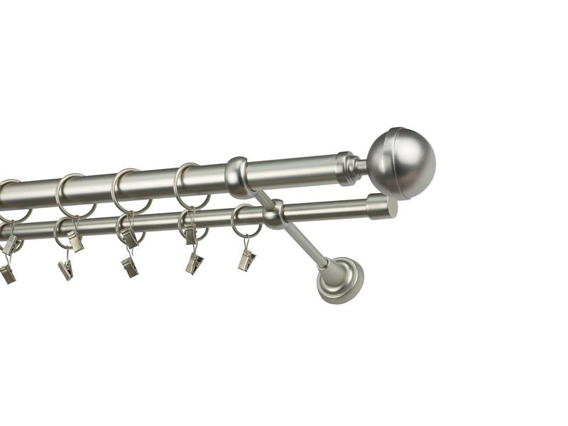 Garniža 25x16mm - 2rady - KALISTO - satin