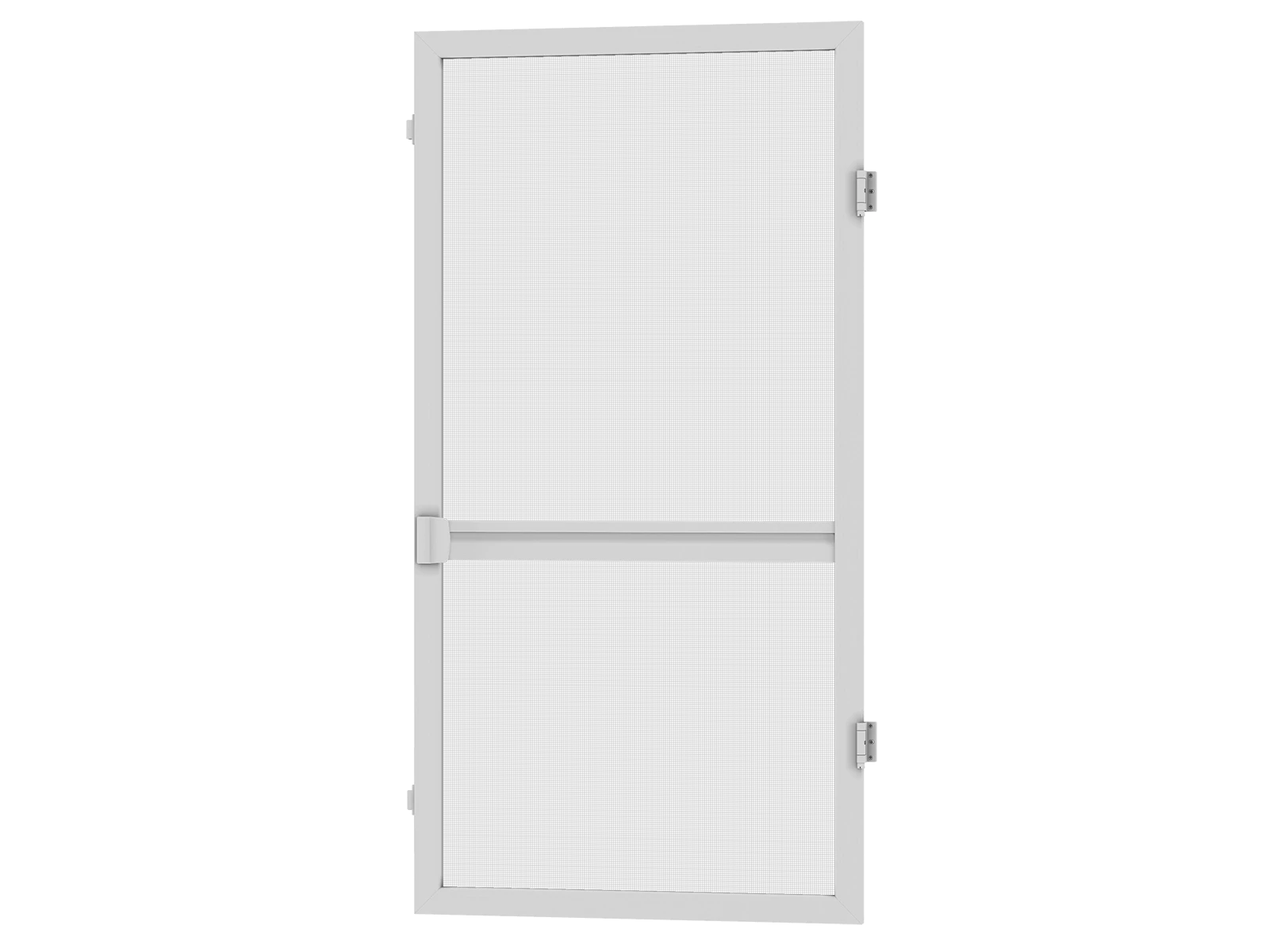 Sieťky na DVERE - pántové - bežné farby - s priečkou