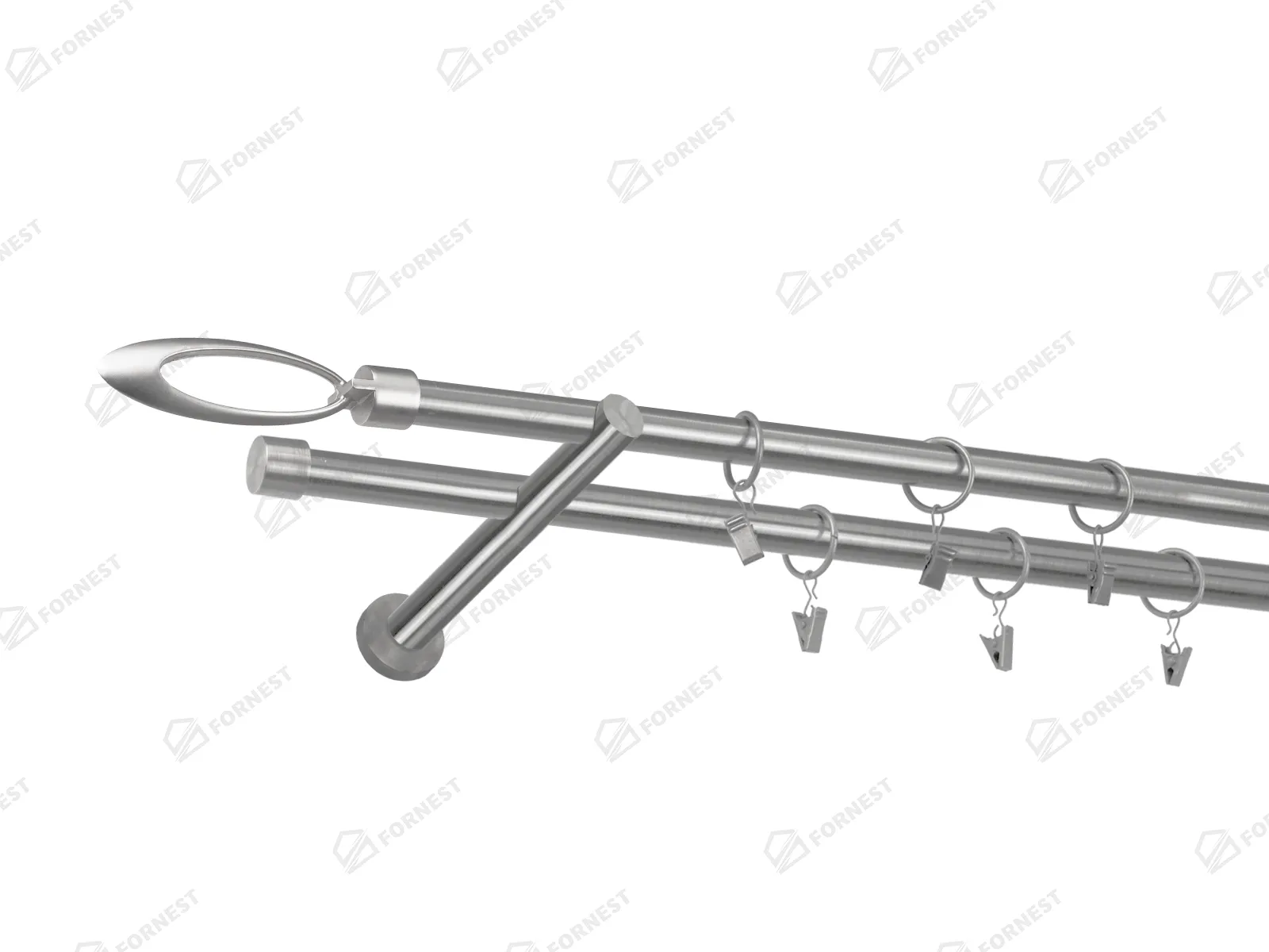 Garniža 19x19mm - 2rady - VENEZIA - satin