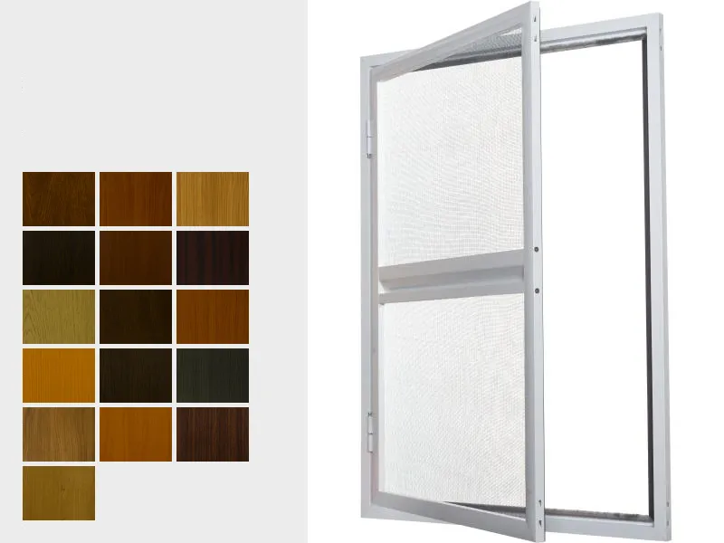 Sieťky na DVERE - pántové v ráme SMART - renolit