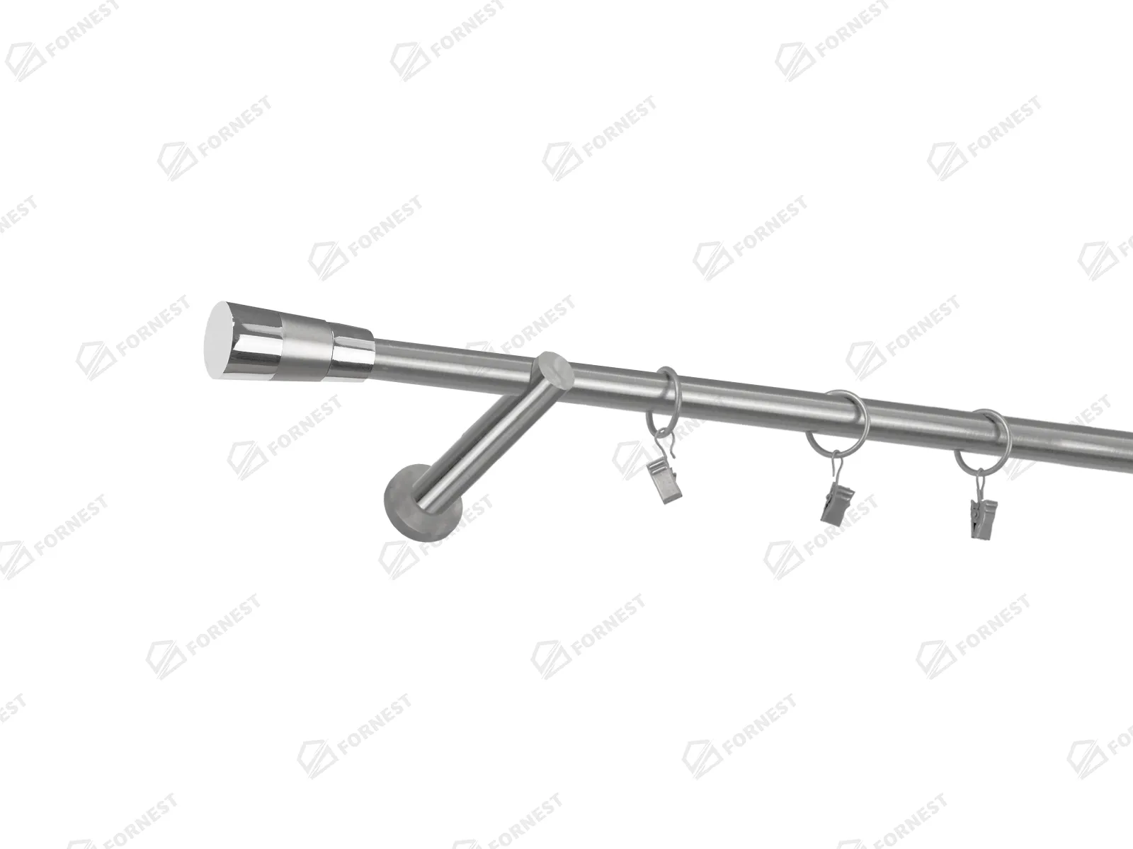 Garniža 19mm - 1rad - VOLEO - satin