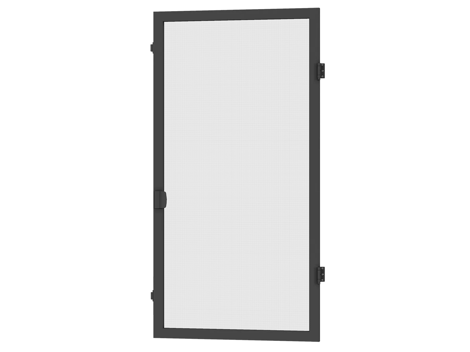 Sieťky na DVERE - pántové - ANTRACIT - bez priečky