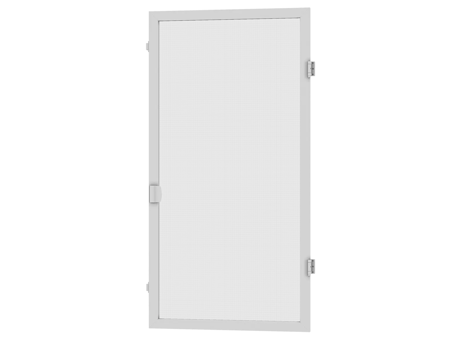 Sieťky na DVERE - pántové - SIVÁ - bez priečky