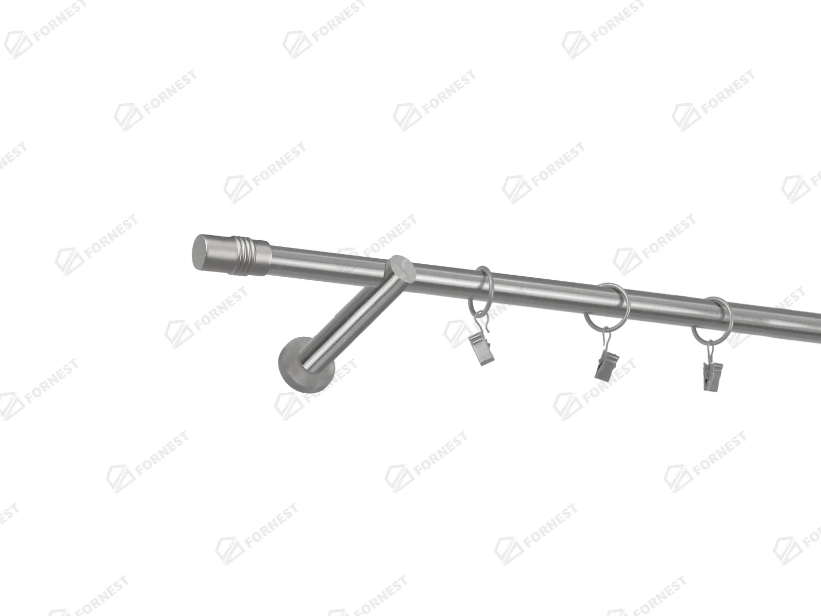 Garniža 19mm - 1rad - CYLINDER - satin