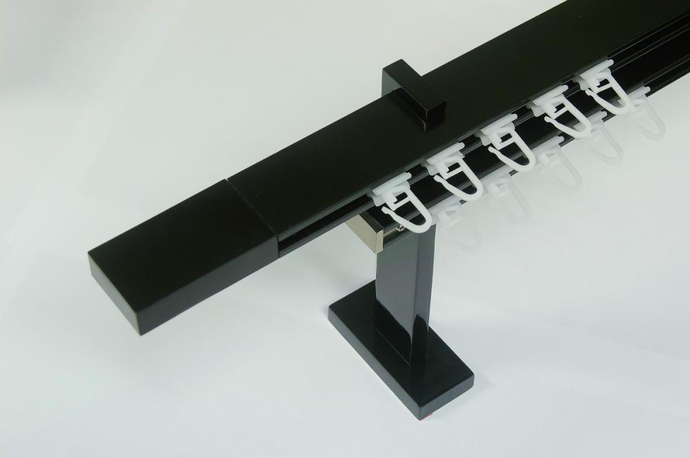 Garniža SQUARE LINE čierna 2dr. - kon. čierna LINE