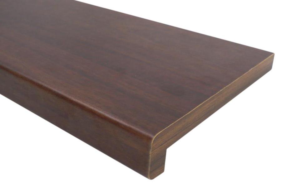 Vnútorné parapety - drevotrieska ORECH - konce lamino