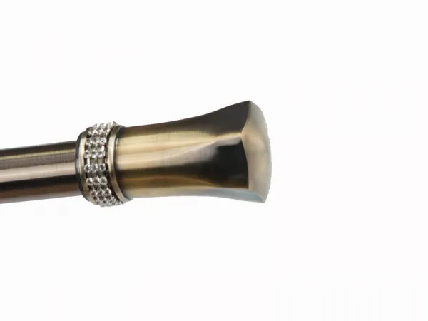 Garniža 25x25mm - 2rady - PLUTON CRYSTAL - antik 3