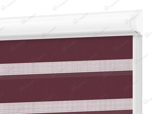 Roleta SWING - deň a noc - látka Bahama 1812 - bordová