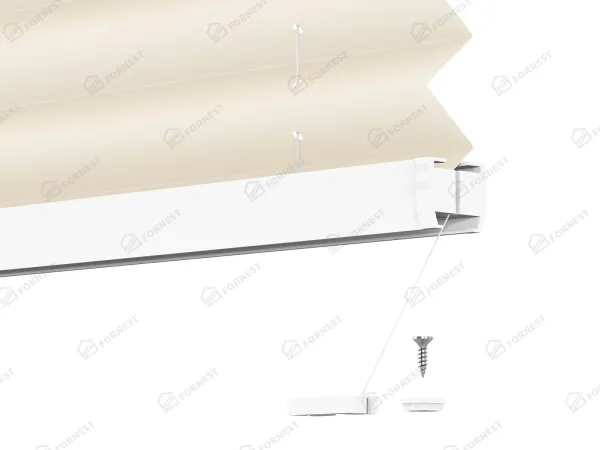 Plisé rolety LUX - látka Almond 11063 - PEARL 7