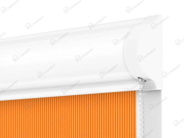 Roleta SWING - deň a noc - látka Bahama 1802 - oranžová 3