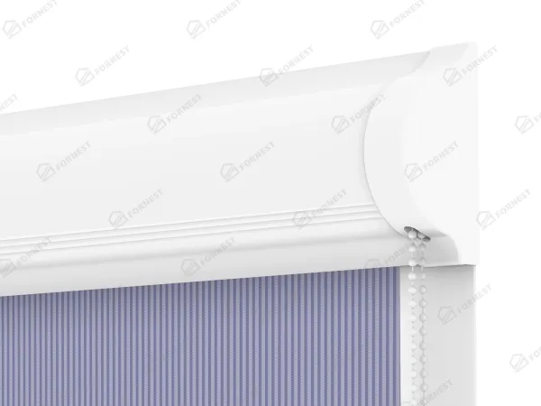 Roleta SWING LITE - deň a noc - látka Bahama 1808 - modrá 3