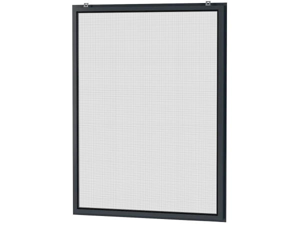Sieťky proti hmyzu na OKNO - pevné KLIK LUX - ANTRACIT