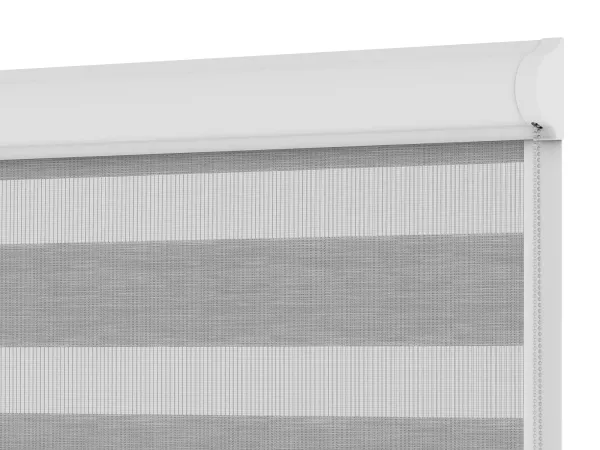 Roleta SWING - deň a noc - látka BLACK ELEGANCE 1