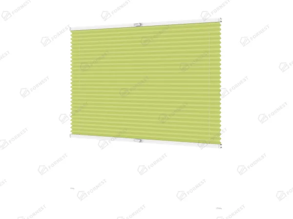 Plisé rolety LUX - látka Fresh lime 11193 - BLACKOUT (zatemňujúca) 2