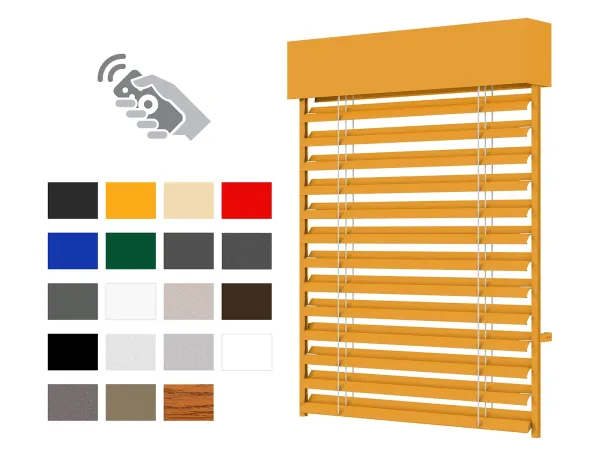 Vonkajšie žalúzie S90 - motor - bez krycieho plechu