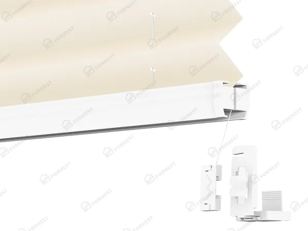 Plisé rolety LUX - látka Almond 11063 - PEARL 5