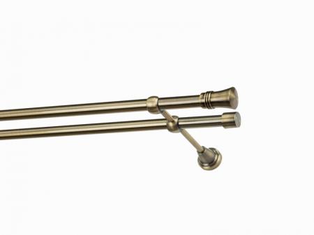 Garniža 19x19mm - 2rady - CAPRI - antik 1