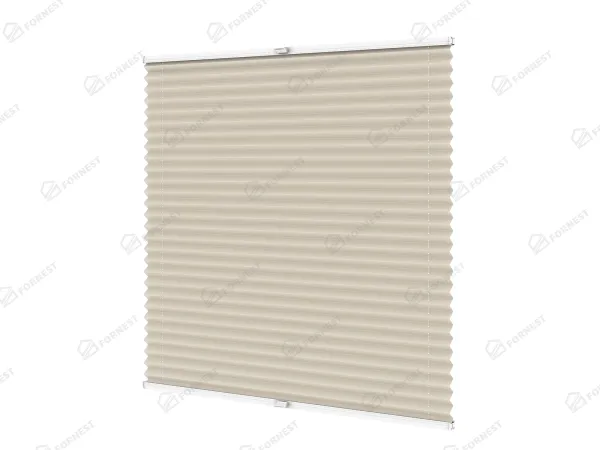 Plisé rolety LUX - látka Crafted linen 11064 - PEARL 1