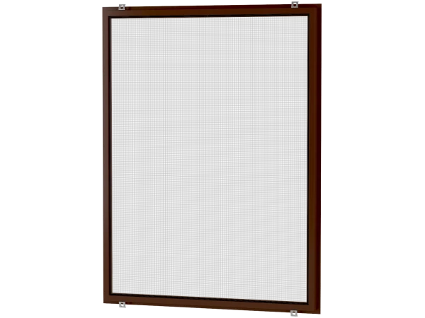 Sieťky proti hmyzu na OKNO - pevné KLIK LUX - TMAVOHNEDÁ RAL8016