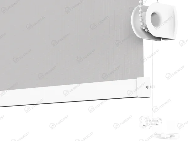 Roleta MINI - látka Eden 135 - bledo sivá 3