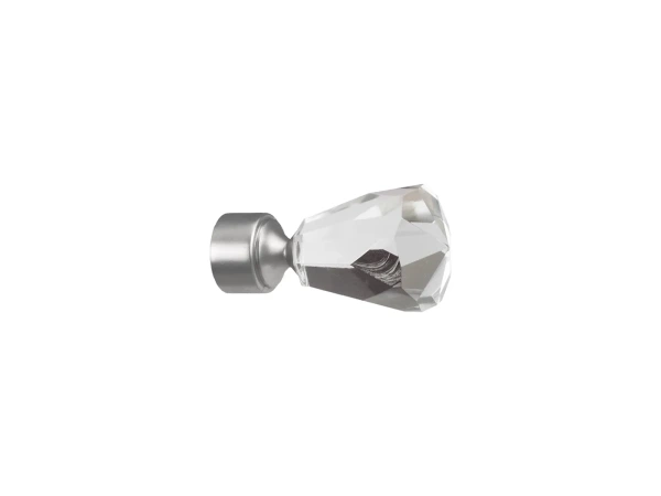Koncovka 16 mm CRYSTAL CONE - satin