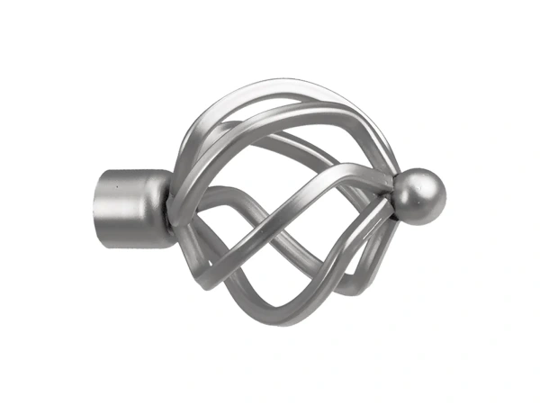 Koncovka 19 mm SPIRAL - satin