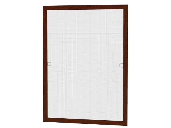 Sieťky na  OKNO - pevné - ORECH drevoimitácia