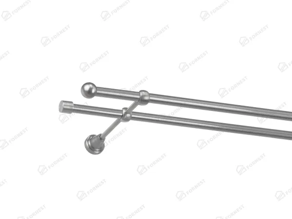 Garniža 16x16mm - 2rady - BOLOGNA - satin 1