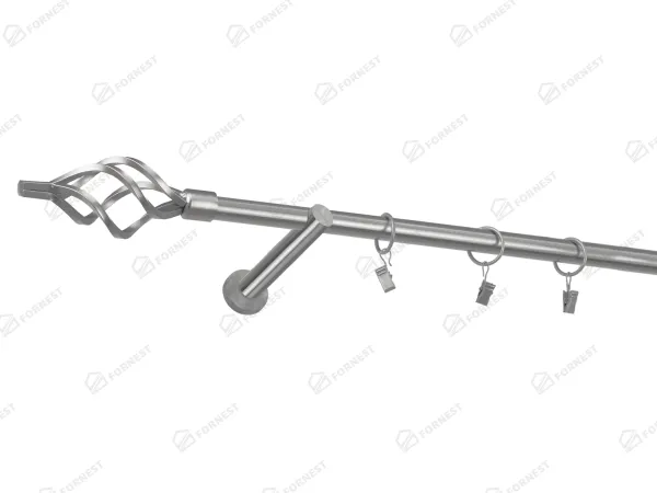 Garniža 19mm - 1rad - GUĽA AZUR - satin