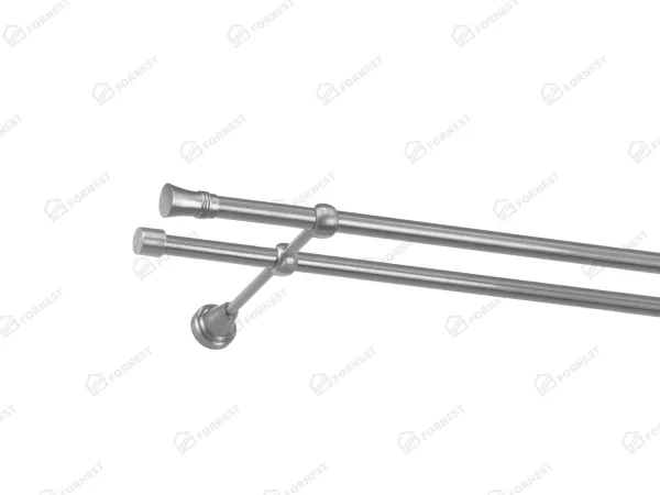 Garniža 16x16mm - 2rady - CAPRI - satin 1