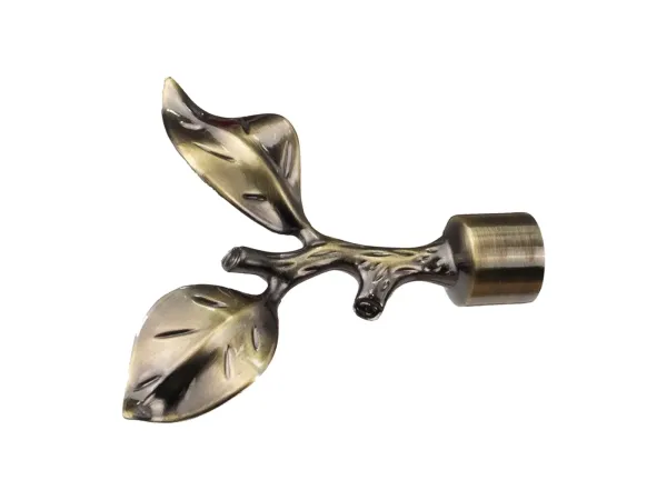 Garniža 16mm - 1rad - LIST ROSE - antik 2