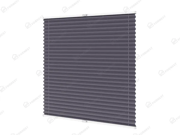 Plisé rolety LUX - látka Starless night 11187 - BLACKOUT (zatemňujúca) 1