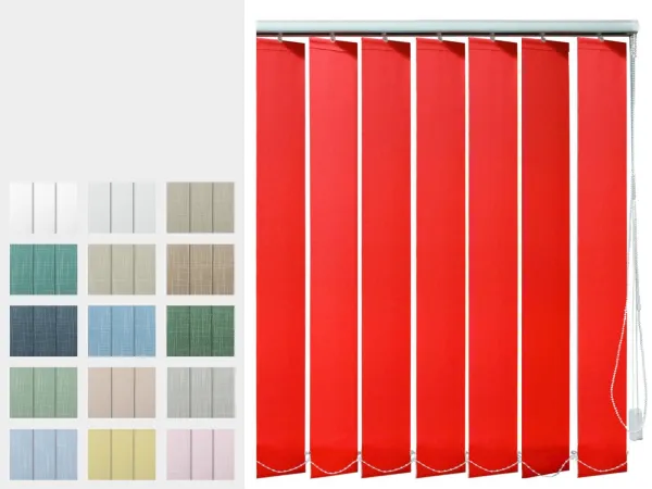 Vertikálne žalúzie - látka SHANTUNG