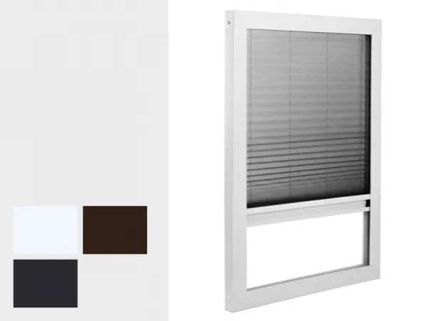 Sieťky na OKNO - PLISÉ - bežné farby